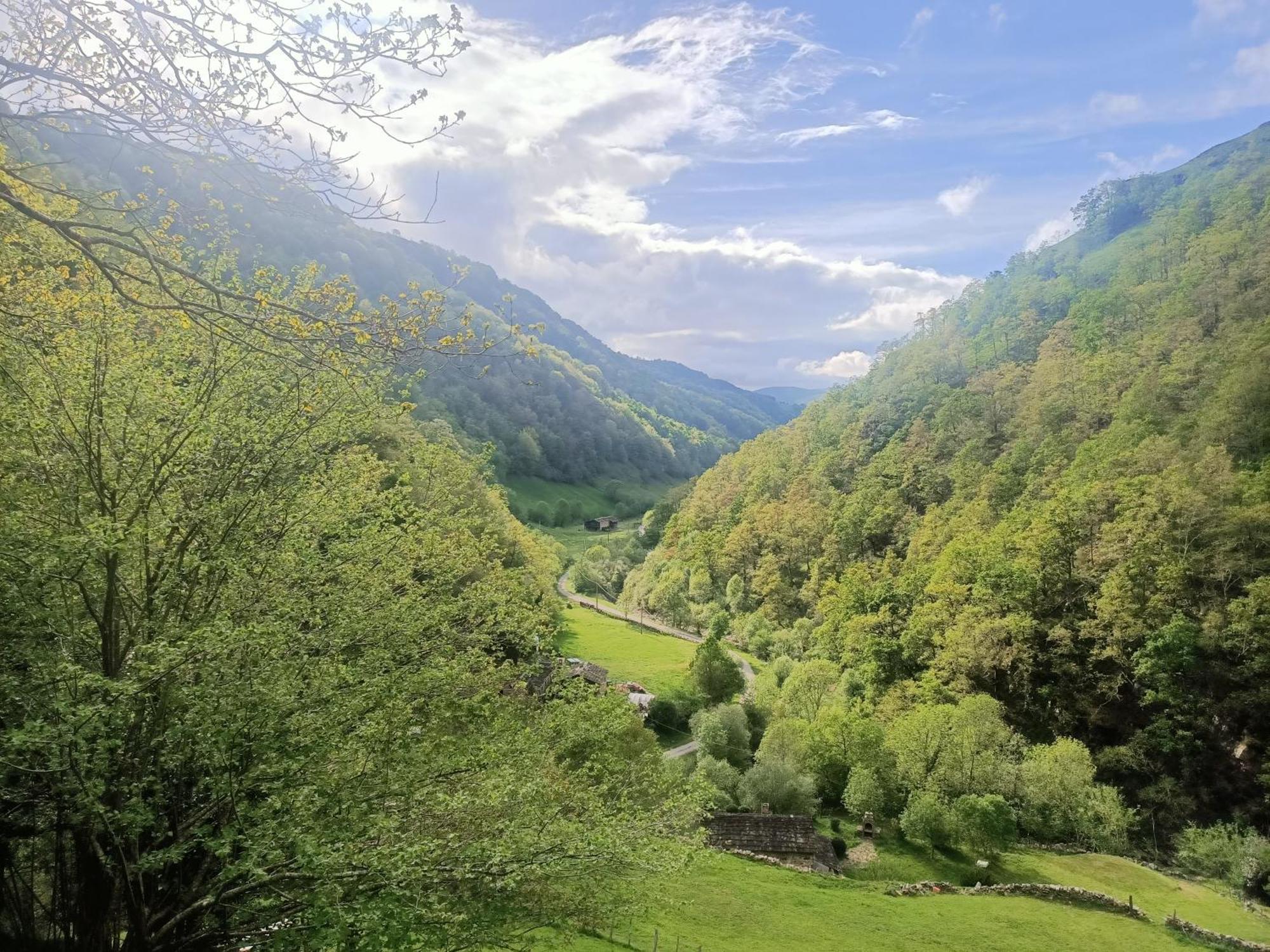 La Cabana Mirador De Los Valles Pasiegos Vega de Pas Exteriör bild